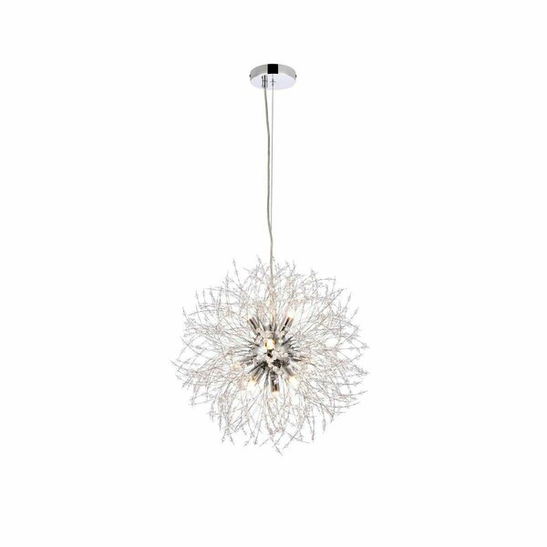Lighting Business Solace 9 Ceiling Lights with Pendant Lamp Chrome LI2945997